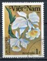 Timbre Rpublique Socialiste du VIETNAM 1984  Obl  N 501  Y&T Orchides   
