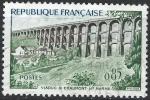 FRANCE - 1960 - Yt n 1240 - Ob - Viaduc de Chaumont