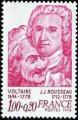 YT.1990 - Neuf - Voltaire et Rousseau