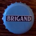 Belgique Capsule bire Beer Crown Cap Brigand bleu ciel
