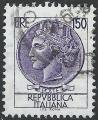 Italie - 1976 - Yt n 1257 - Ob - Srie courante monnaie syracusaine 150 lires l