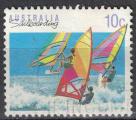 Australie 1990 Oblitr Used Sailboarding Sports Aquatiques Planche  Voile SU