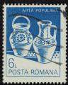 Roumanie 1982 Ustensiles Mnagers Pot et pichet en cramique de Bihor SU