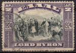 GRECE N 346 o Y&T 1924 Centenaire de la mort de Lord Byron