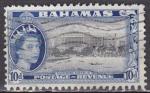 BAHAMAS N 156 de 1954 oblitr