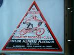 DOMINO BICROSS CLUB ST MELOIR DES ONDES   Autocollant VELO SPORT Cyclisme