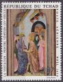 Timbre PA neuf ** n 75(Yvert) Tchad 1970 - Nol, tableau religieux