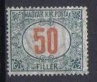 Timbre Hongrie 1920- YT TAXE  44 - chiffre 50