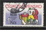 Czechoslovakia - Scott 2555   ice hockey