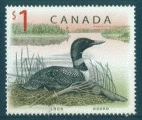 Canada 1998 - Y&T 1616 - oblitr - Plongeon huard (Gavia immer)