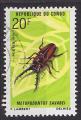 Timbre oblitr n 274(Yvert) Congo 1970 - Insecte