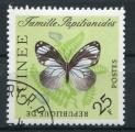 Timbre de Rpublique de GUINEE  1963  Obl  N 156  Y&T  Papillon