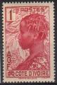 France, Cote d'Ivoire : n 109 x (anne 1936)