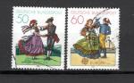 ALLEMAGNE 1981  N 0928  0929  1 SRIE EUROPA TIMBRES OBLITRS LOT  06 03 6