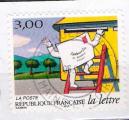 France 1997; Y&T n 3067; 3,00F autoadhsif, journe de la lettre, boite
