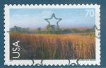 USA Poste arienne N128 Nine-Mile Prairie oblitr
