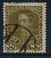 Autriche 1908 - YT 109 - oblitr - empereur Franois Joseph en 1848
