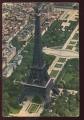 CPM  PARIS  Tour Eiffel vue arienne  