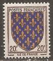  france - n 575  neuf/ch - 1943