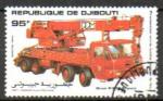 Djibouti Yvert N588 Oblitr 1984 Grue PPM France