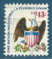 USA N1073 Aigle et armoiries oblitr