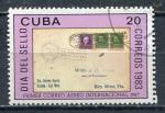 Timbre  CUBA  1983  Obl  N  2436   Y&T   Journe du Timbre