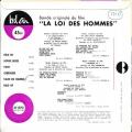 EP 45 RPM (7")  B-O-F  Andr Hossein  "  La loi des hommes  "