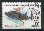Timbre Rpublique de MADAGASCAR  1993  Obl  N 1251  Y&T  Poisson Requin