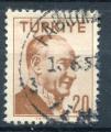 Timbre de TURQUIE 1956  Obl  N 1306  Y&T  