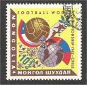 Mongolia - Scott 285   soccer / football