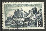 France 1955; Y&T n 1040; 18F Uzerche, srie touristique