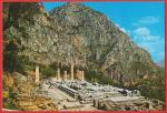 Grce : Delphes : Le Temple d'Apollon - Carte neuve TBE