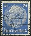 Alemania 1933-36.- Hindemburg. Y&T 493. Scott 425. Michel 522Xa.