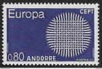 ANDORRE 1970 - Y&T 203 - Europa - NEUF** - cote 22e