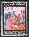 Maroc 1999 - Anne du Maroc en France: femmes assises sur des nattes - YT 1249 