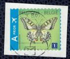 Belgique Oblitr rond Used Papillon Butterfly Papilio Machaon SU