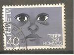  Suisse / Oblitr / 1973 / Y&T N932 / Terre des Hommes.