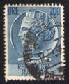 Italie 1954 Oblitr rond Used Stamp Coin Monnaie de Syracuse 200 lire