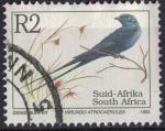 Afrique du Sud 1993 Bird Oiseau Hirundo atrocaerulea Hirondelle Bleue SU