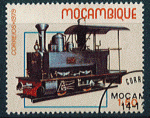 Mozambique 1979 - YT 713 - oblitr - Locomotive  vapeur
