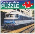 Carte Postale Puzzle France - Rail, locomotive diesel
