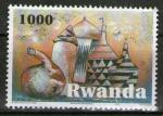 **  RWANDA   1000 F  2010   Sc-1403   " Artisanat "  (o)   **