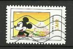 France timbre n 1583 ob  anne 2018 Mickey et la France ,L'Air