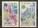 ANDORRE FRANCAIS N°261/262** (Europa 1977) - COTE 22.00 €