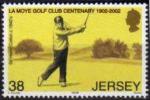 Jersey 2002 - 100ans du Golf-Club de La Moye, Sir H. Cotton - YT 1023/SG 1037 **