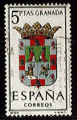 Espagne 1963 - Y&T 1180 - oblitr - armoirie - Granada