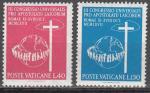 Vatican 1967  Y&T  471-472  N**