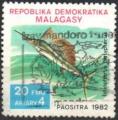 Madagascar (Rp.) 1982 - Poisson : espadon voilier - YT 679 