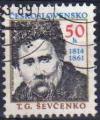Tchcoslovaquie 1989 - T. G. Sevcenko, pote - YT 2793 