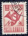 Roumanie Oblitr Used Corne Postale Postes et Tlcommunications